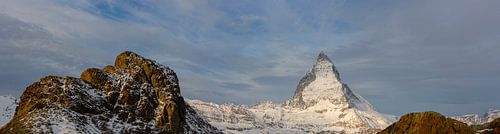 Matterhorn Panorama in Valais Switzerland