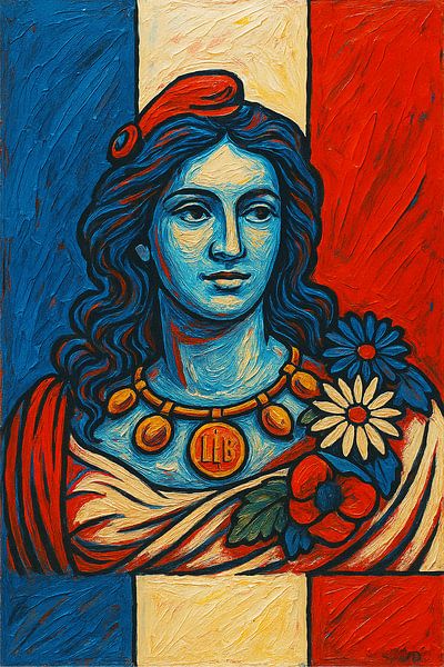 Marianne painting. by Johannes