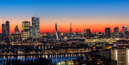 Another look on the Erasmus bridge Rotterdam