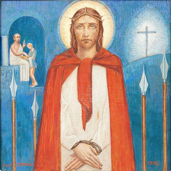Ángel Zárraga - The Trial of Jesus (1938) by Peter Balan