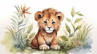 Baby-Löwe
