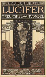 N.V. Het Toneel. Dir. Willem Royaards. Lucifer tragedy of Vondel. Music by Hubert Cuyper. Design, de