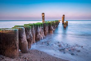 Liezen aan de kust van de Oostzee bij Graal Müritz van Rico Ködder