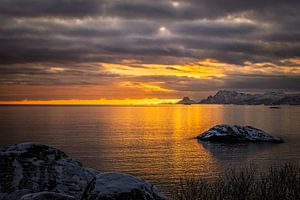 Goldene Stunde – Mortsund-Fjord
