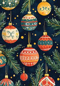 Weihnachtskugeln | Festliche Weihnachtsdekoration