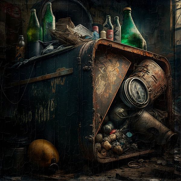 Junk corner by Carla van Zomeren