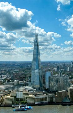 Shard wolkenkrabber in London. van Floyd Angenent