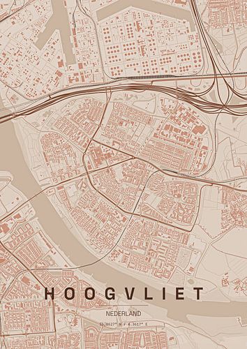 Hoogvliet Plattegrond