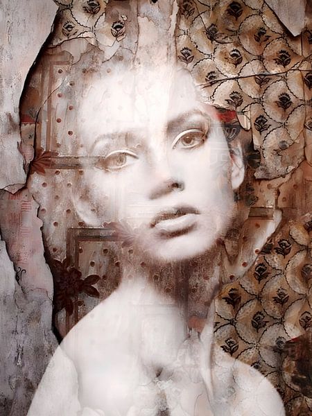 Enchanting Brown | A portrait of a woman in shades of brown by Wil Vervenne