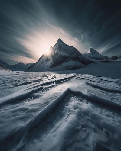 Droomlandschap bovenaanzicht