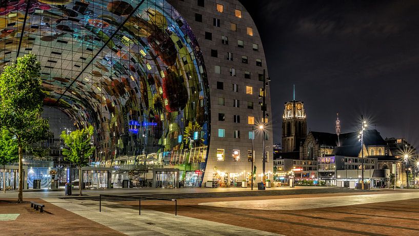 Halle de Rotterdam (Markthal) par Rene Siebring