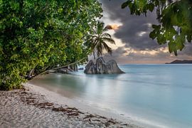 Traumstrand auf den Seychellen von t.ART