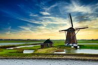Mill North on Texel by Hilda Weges thumbnail