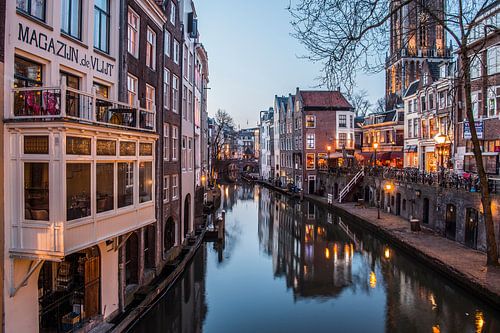 De Oudegracht in Utrecht