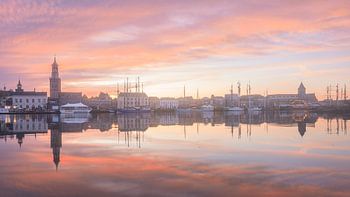 Waarin Kampen, Ijssel en Zonsondergang samenkomen