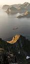 Vue panoramique des Lofoten par Heleen Middel Aperçu