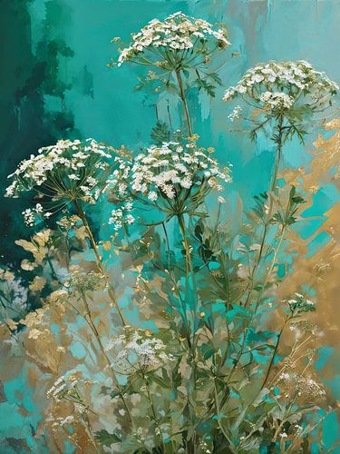 Fluteswort in pastel colours