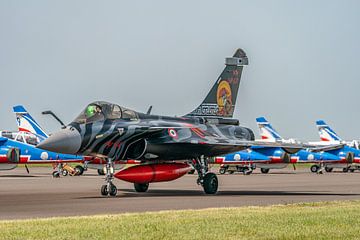 Dassault Rafale van het Tactical Display Team. van Jaap van den Berg