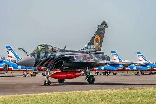 Dassault Rafale de l'équipe d'affichage tactique.
