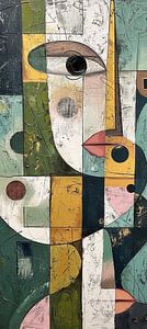 Abstraktes Gesicht | Kontemplative Geometrie