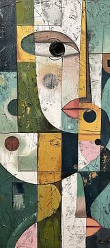 Abstract Face | Contemplative Geometry by Art Whims