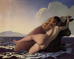 Félix Vallotton - Die Vergewaltigung Europas