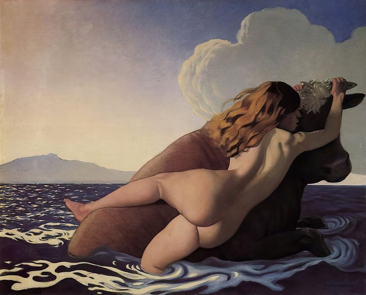 Félix Vallotton - De verkrachting van Europa van Peter Balan