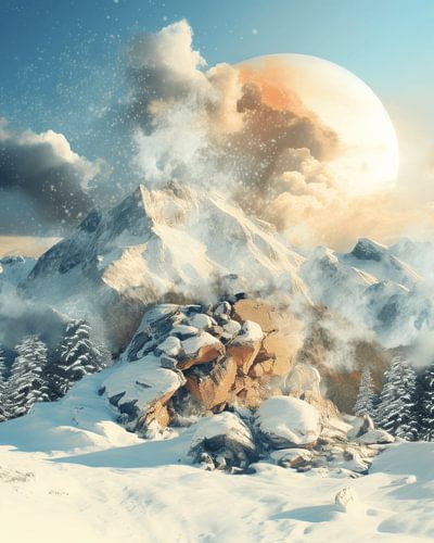Winter landscape by Studio Allee