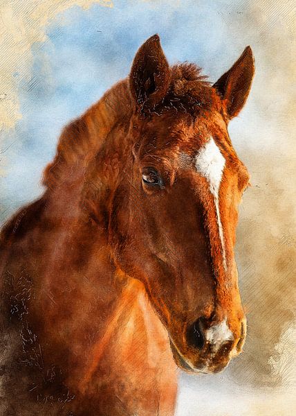 Pferd Tier Kunst #Pferd von JBJart Justyna Jaszke