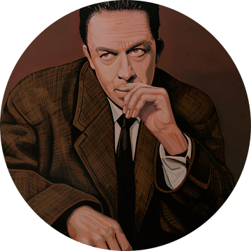 Albert Camus Schilderij van Paul Meijering