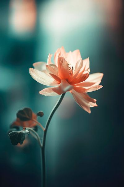 Fleur de corail la nuit par Treechild