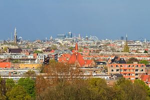 Uitzicht over Amsterdam sur Dennis van de Water