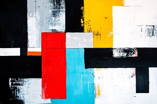 Formes abstraites dans des couleurs vives