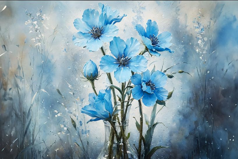 Blue anemone by Eye on You