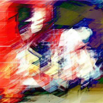 Brushstrokes XIV by Maurice Dawson