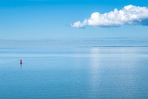 Calm Blue Wadden Sea