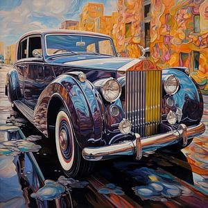 Rolls Royce 1950 sur The Xclusive Art