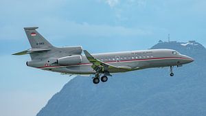 Indonesische Luftwaffe Dassault Falcon 8X.