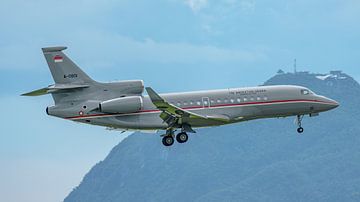 Indonesia Air Force Dassault Falcon 8X. van Jaap van den Berg
