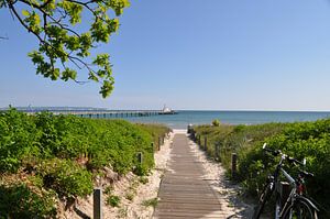 Ostseestrand in Binz auf Rügen