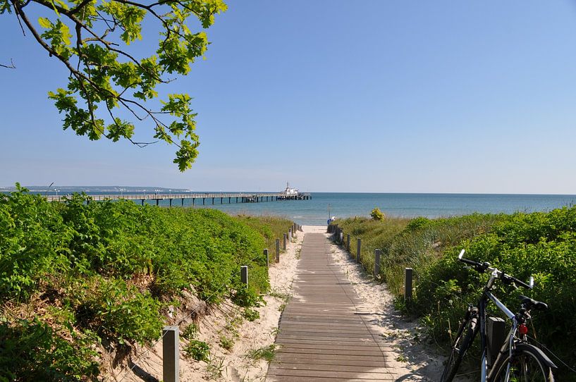 Ostseestrand in Binz auf Rügen von GH Foto & Artdesign