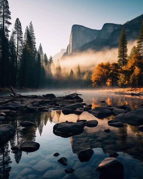 Herbststimmung im Nationalpark von fernlichtsicht
