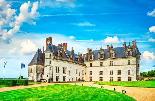 Kasteel van Amboise. Vallei van de Loire, Frankrijk