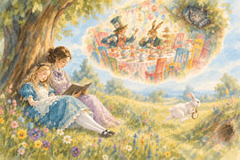 Alice in Wonderland van Mahalola
