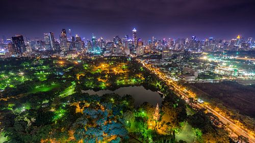 Lumpini Park in Bangkok van Jelle Dobma