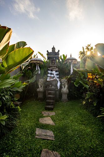 Kleine tempel, heiligdom op Bali Indonesië