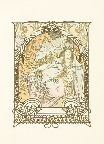 Ilsée (1901) door Alphonse Mucha