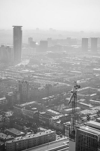 Den Haag vanaf 140m hoogte. van Renzo Gerritsen