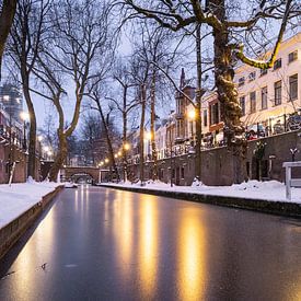 Winter aan de Utrechtse Nieuwegracht van De Utrechtse Internet Courant (DUIC)