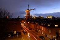 Merelstraat in Utrecht met molen Rijn en Zon van Donker Utrecht thumbnail